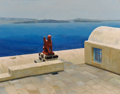 Santorini VI de Trevor Neal